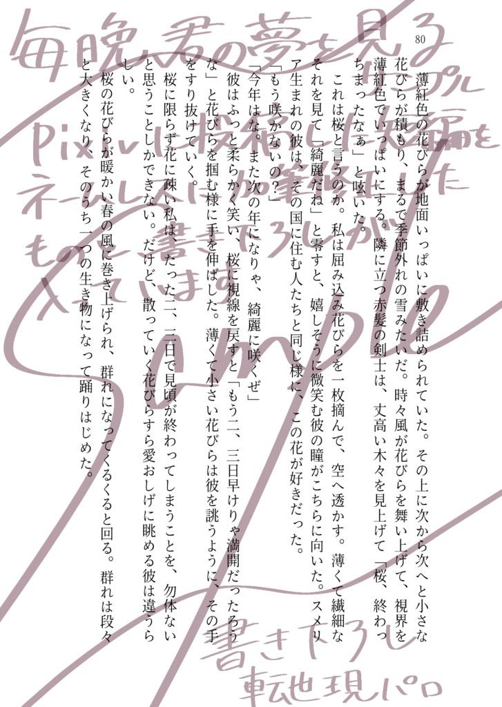 トッシュ/夢小説短編集『毎晩、君の夢を見る』