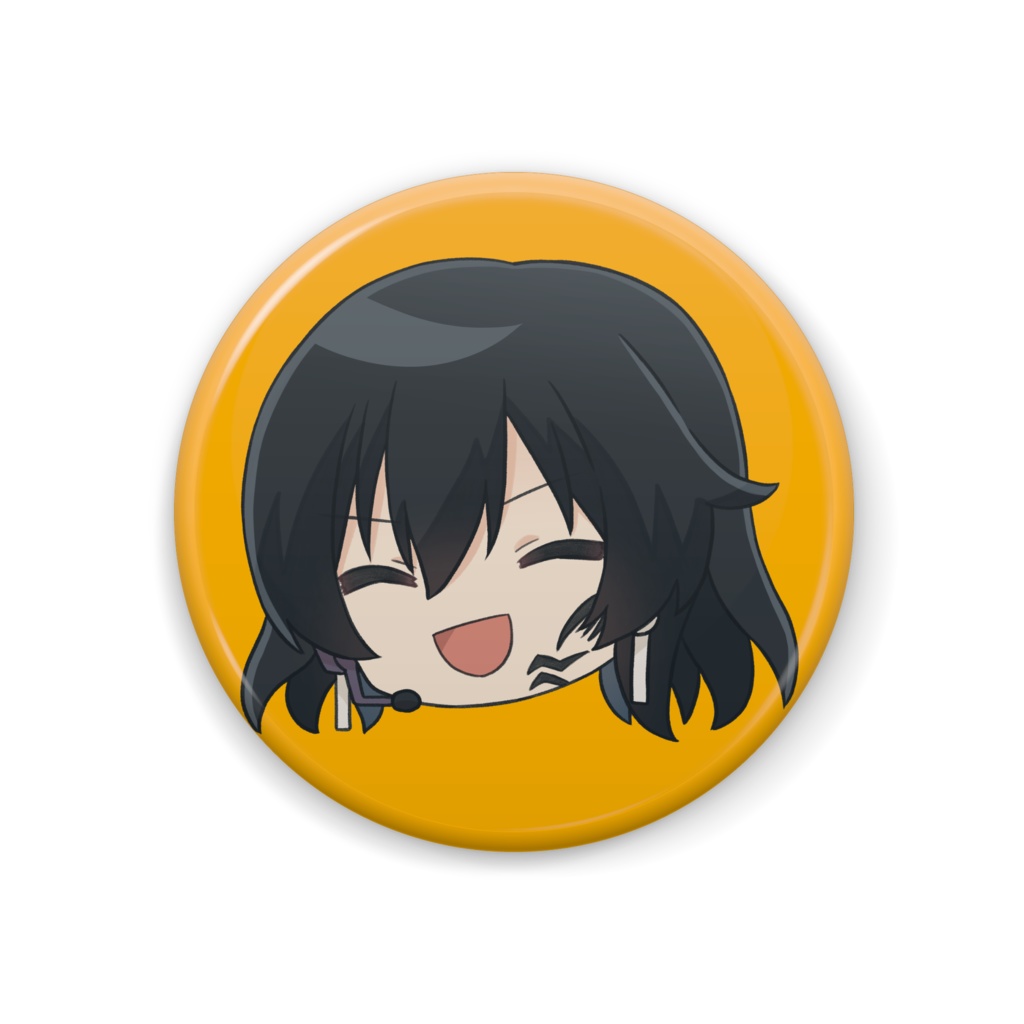 吾輩さんの缶バッジ