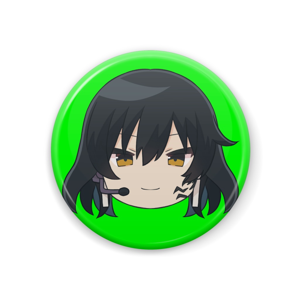 吾輩さんの缶バッジ