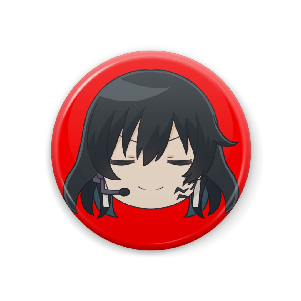 吾輩さんの缶バッジ