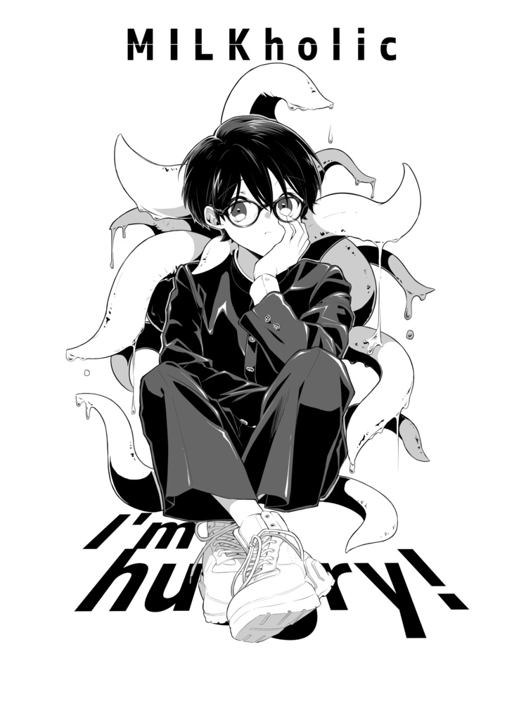 Tシャツ_はらぺこ侵略者