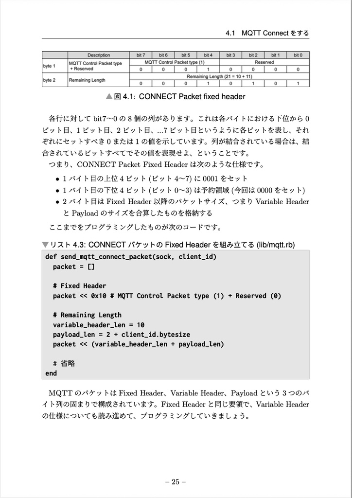 MQTTクライアントを作りながら学ぶソケットプログラミング入門【技術書典18新刊】