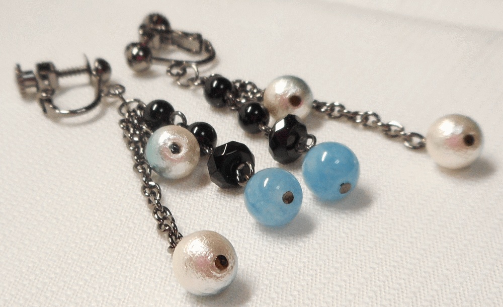 文スト・辻村深月イメージイヤリング