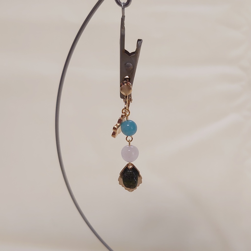 文アル・坪内逍遥イメージイヤリング