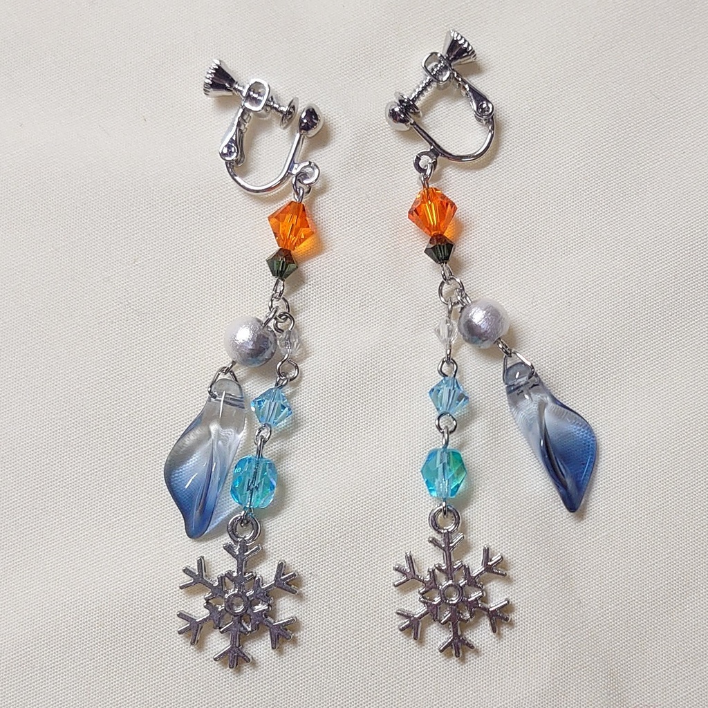 文アル・泉鏡花イメージイヤリング