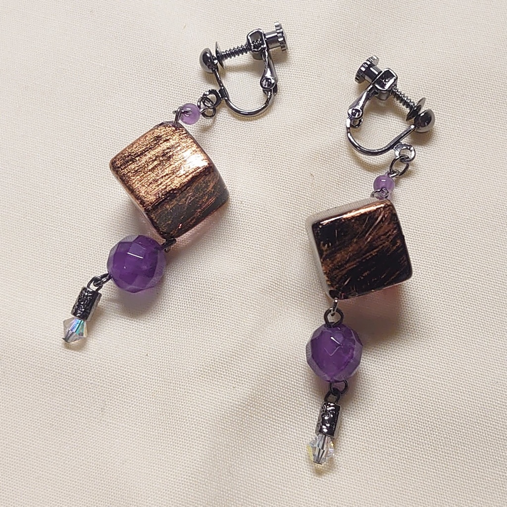 文アル・小泉八雲イメージイヤリング