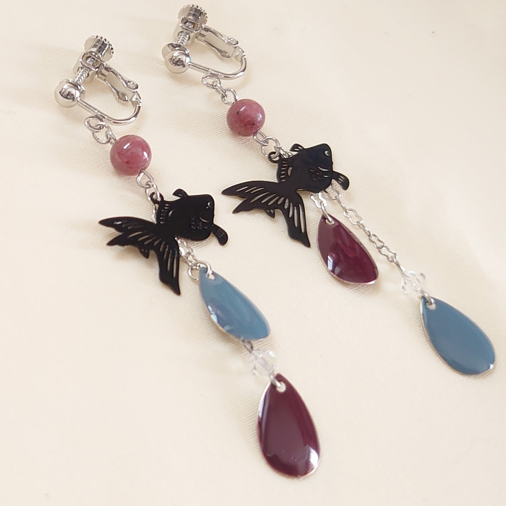 文アル・小川未明イメージイヤリング