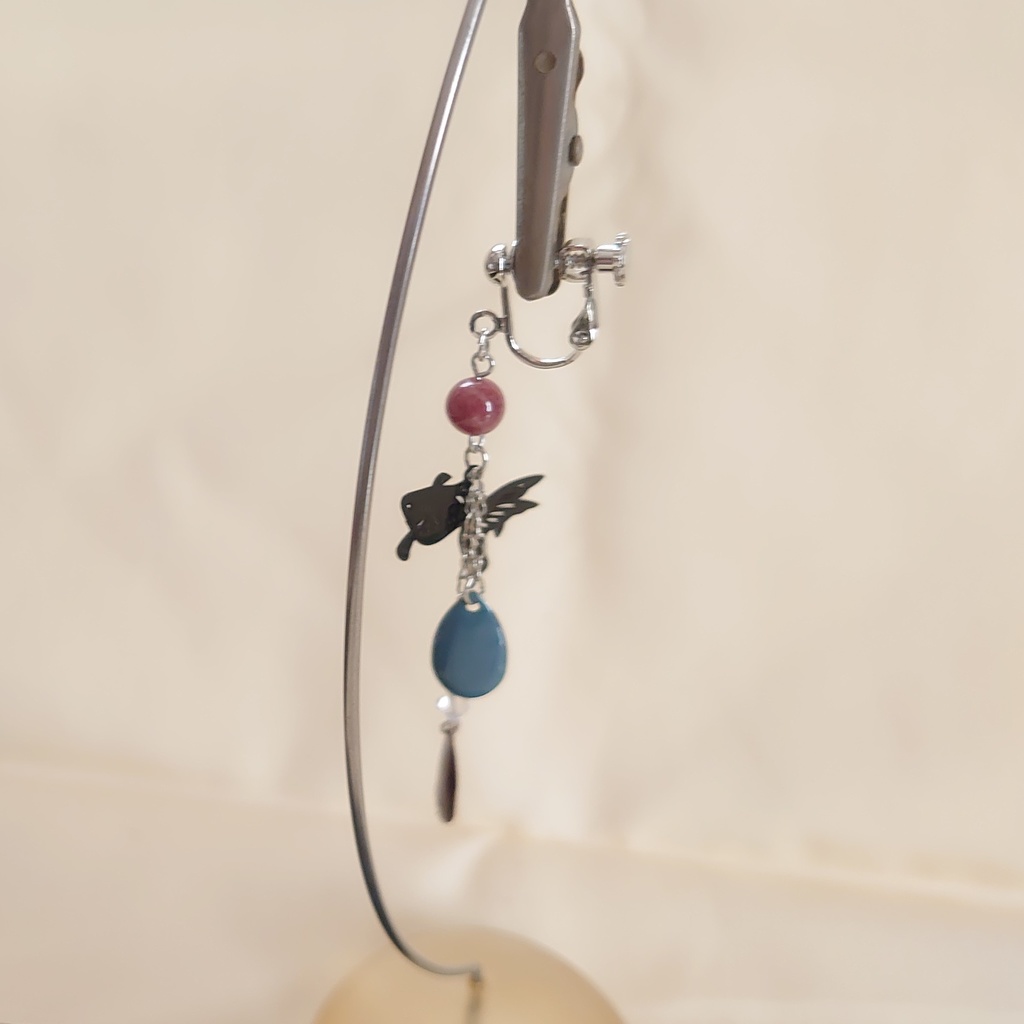 文アル・小川未明イメージイヤリング