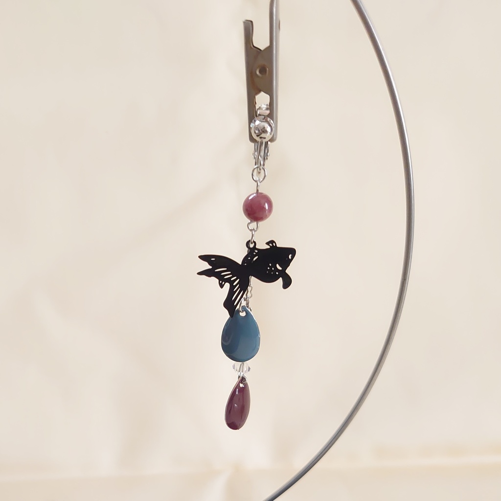 文アル・小川未明イメージイヤリング