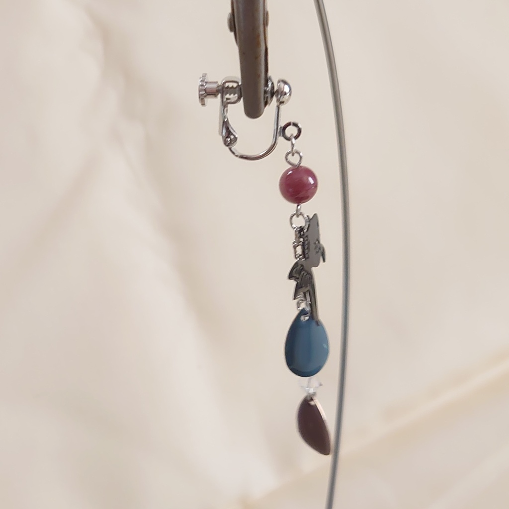 文アル・小川未明イメージイヤリング