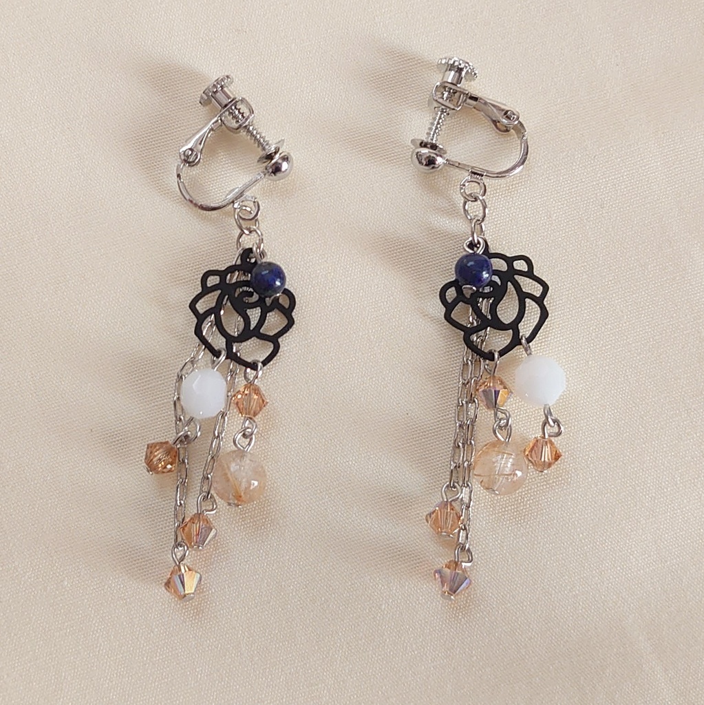 文アル・フィッツジェラルドイメージイヤリング