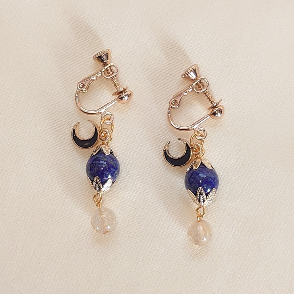 文アル・夏目漱石イメージイヤリング