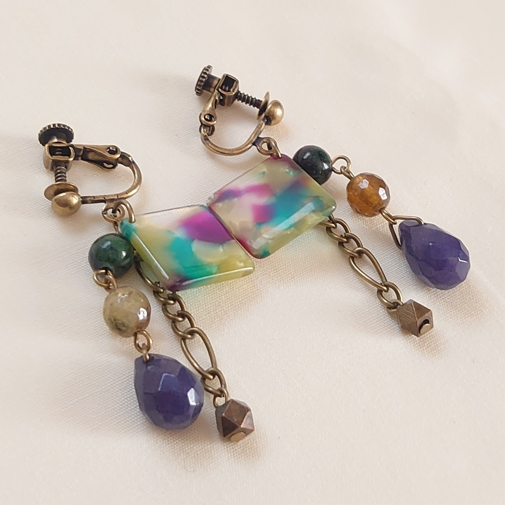 文アル・檀一雄イメージイヤリング