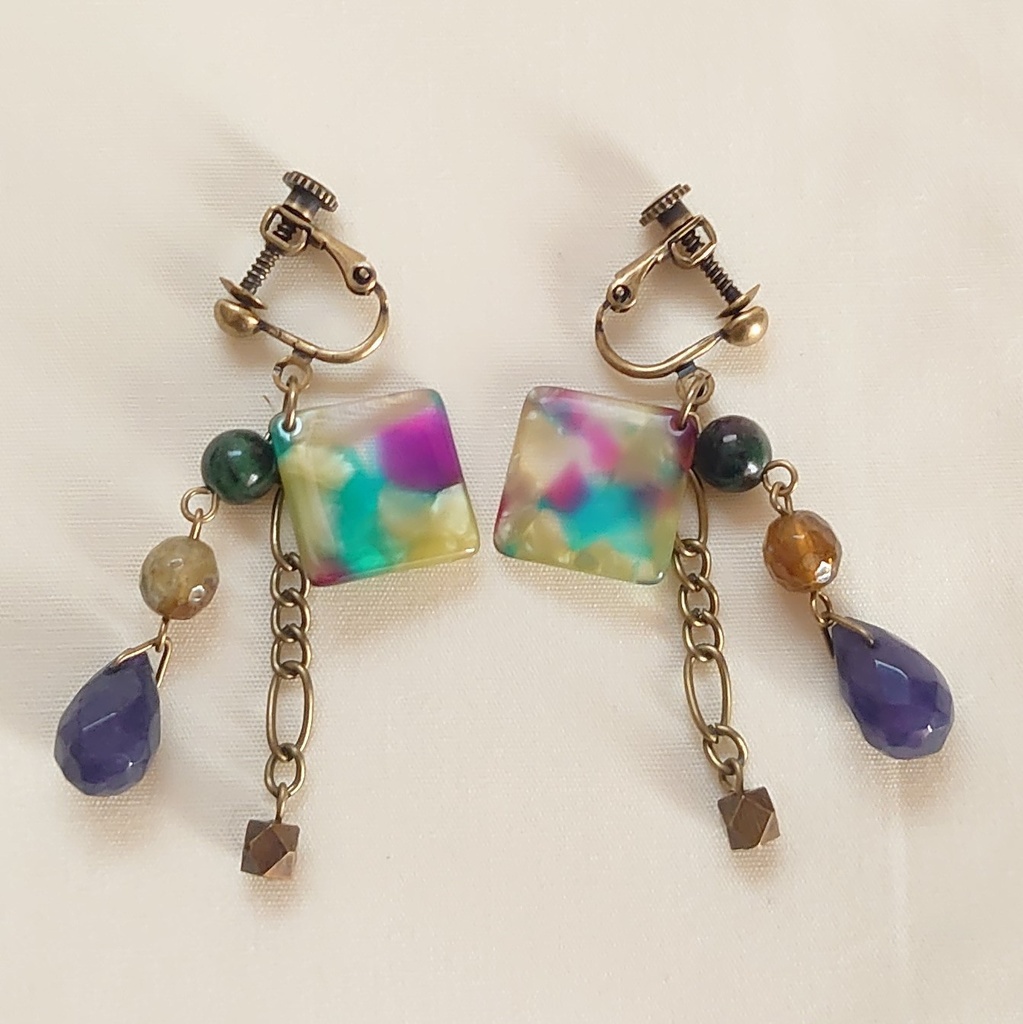 文アル・檀一雄イメージイヤリング