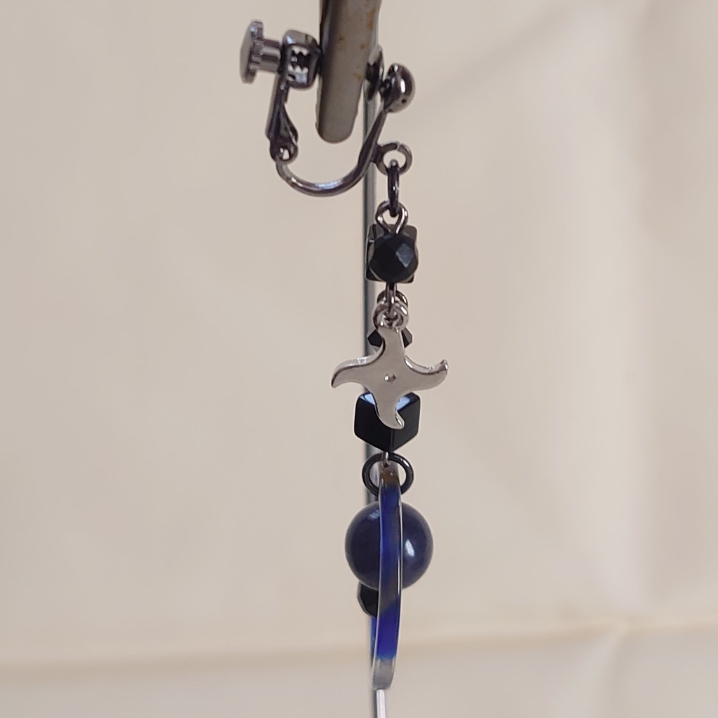 文アル・坂口安吾イメージイヤリング