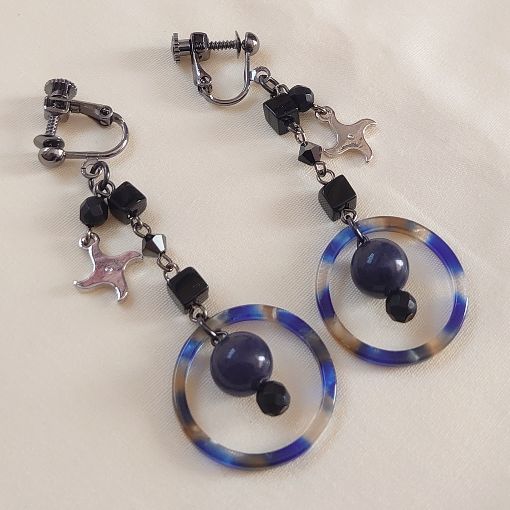 文アル・坂口安吾イメージイヤリング