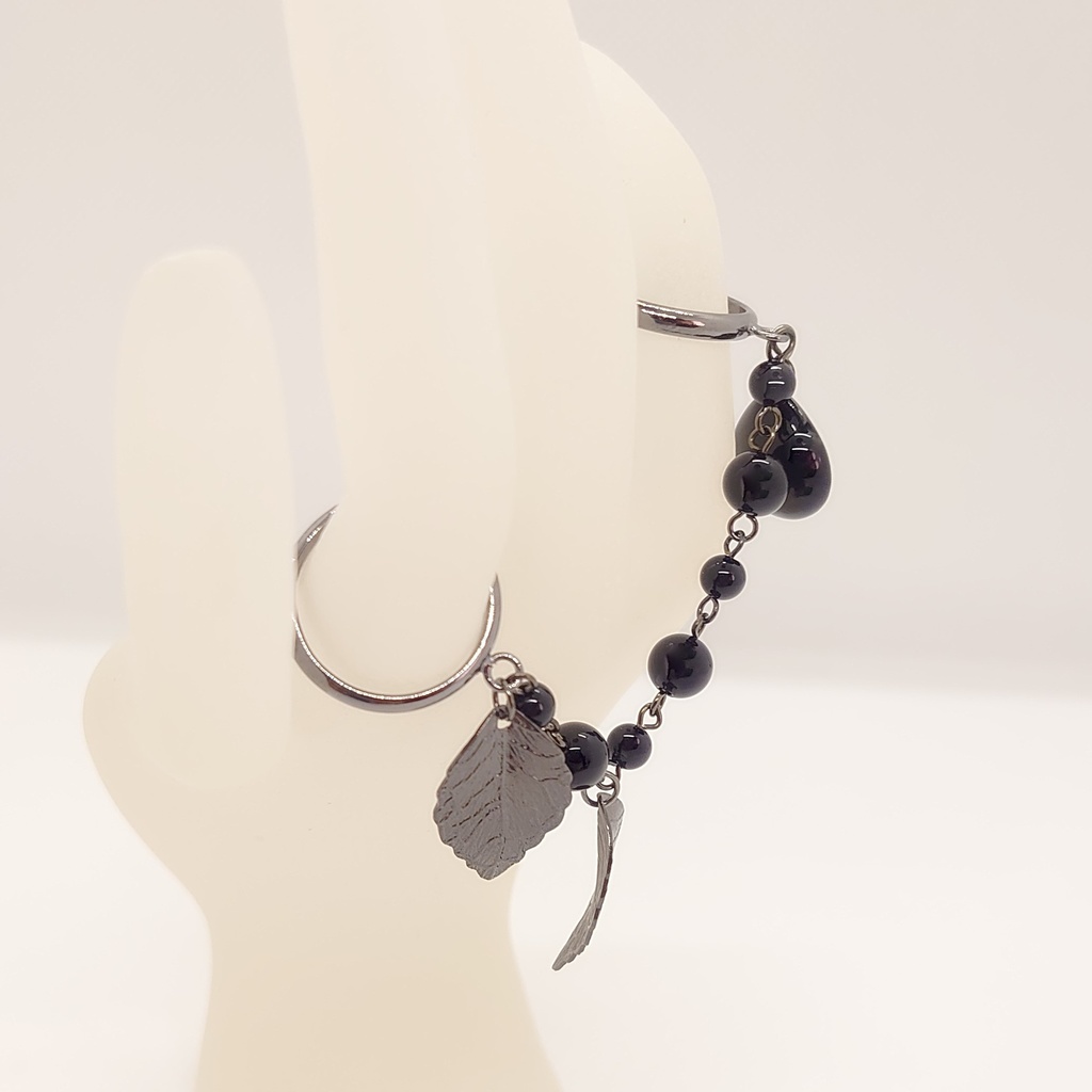 オニキス・リーフダブルリング