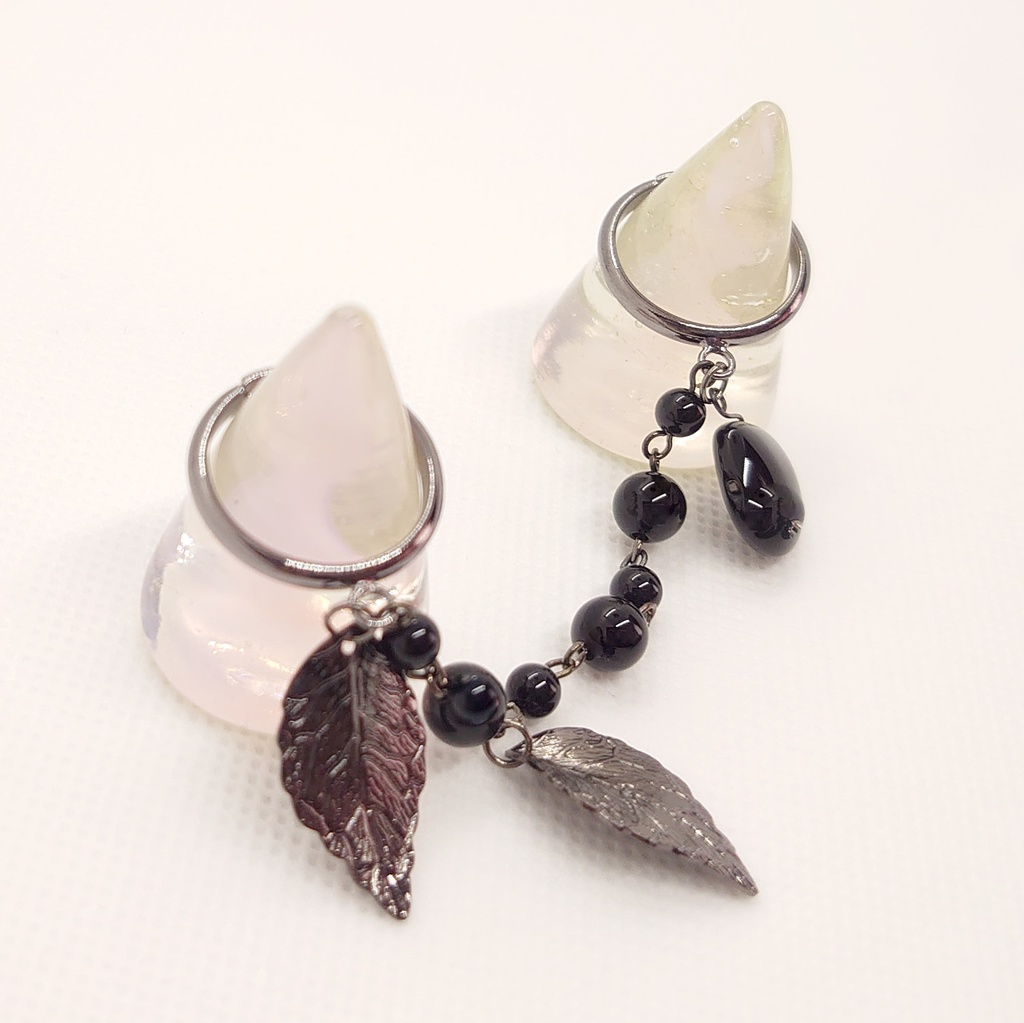 オニキス・リーフダブルリング