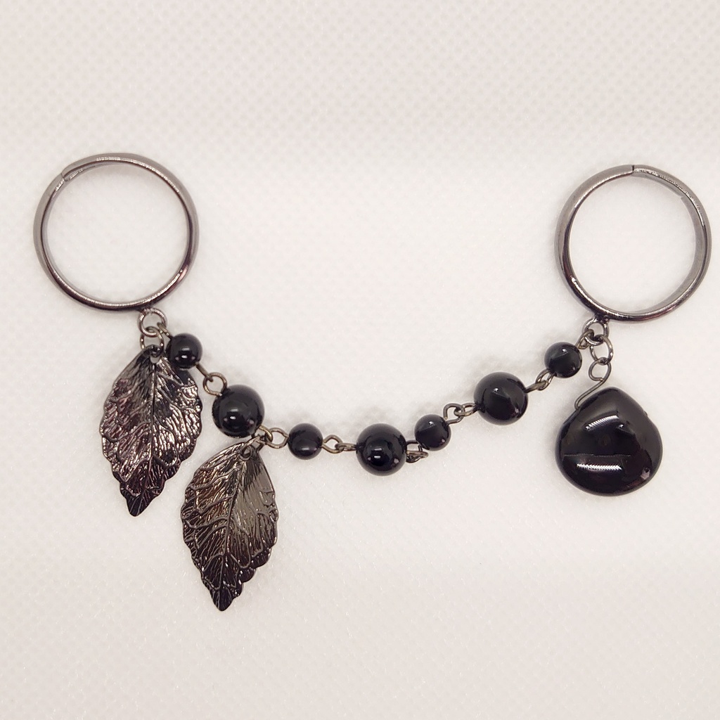 オニキス・リーフダブルリング