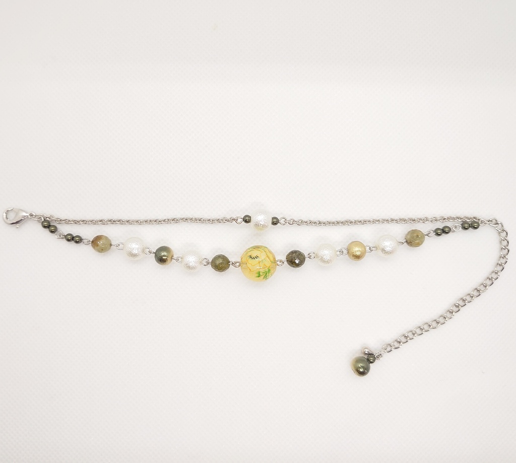 グリーンガーネットブレスレット