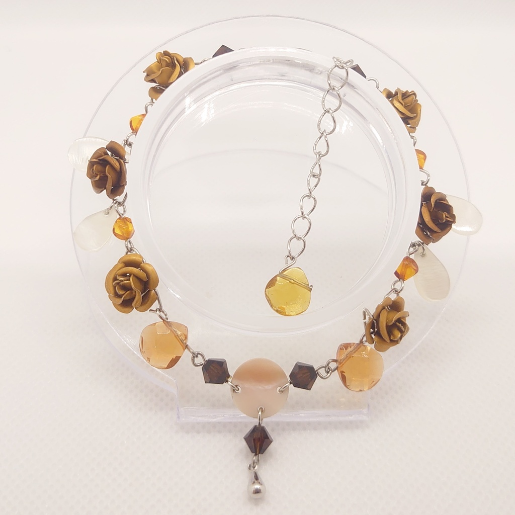 シェル・ローズブレスレット