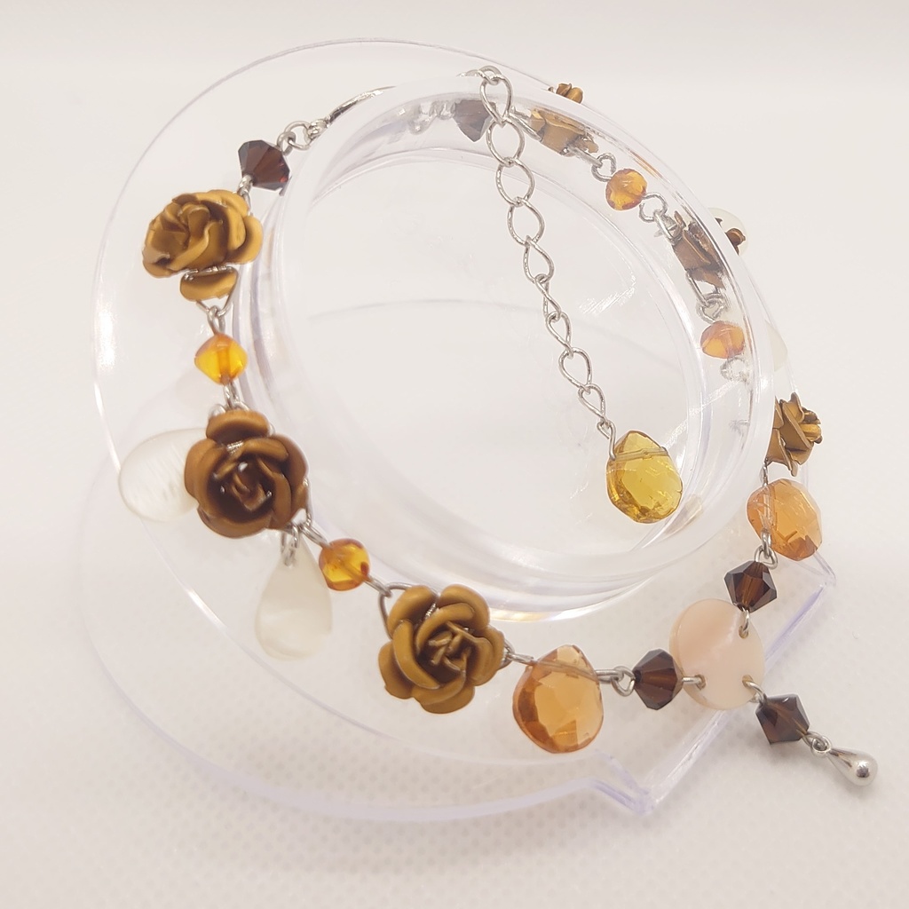 シェル・ローズブレスレット