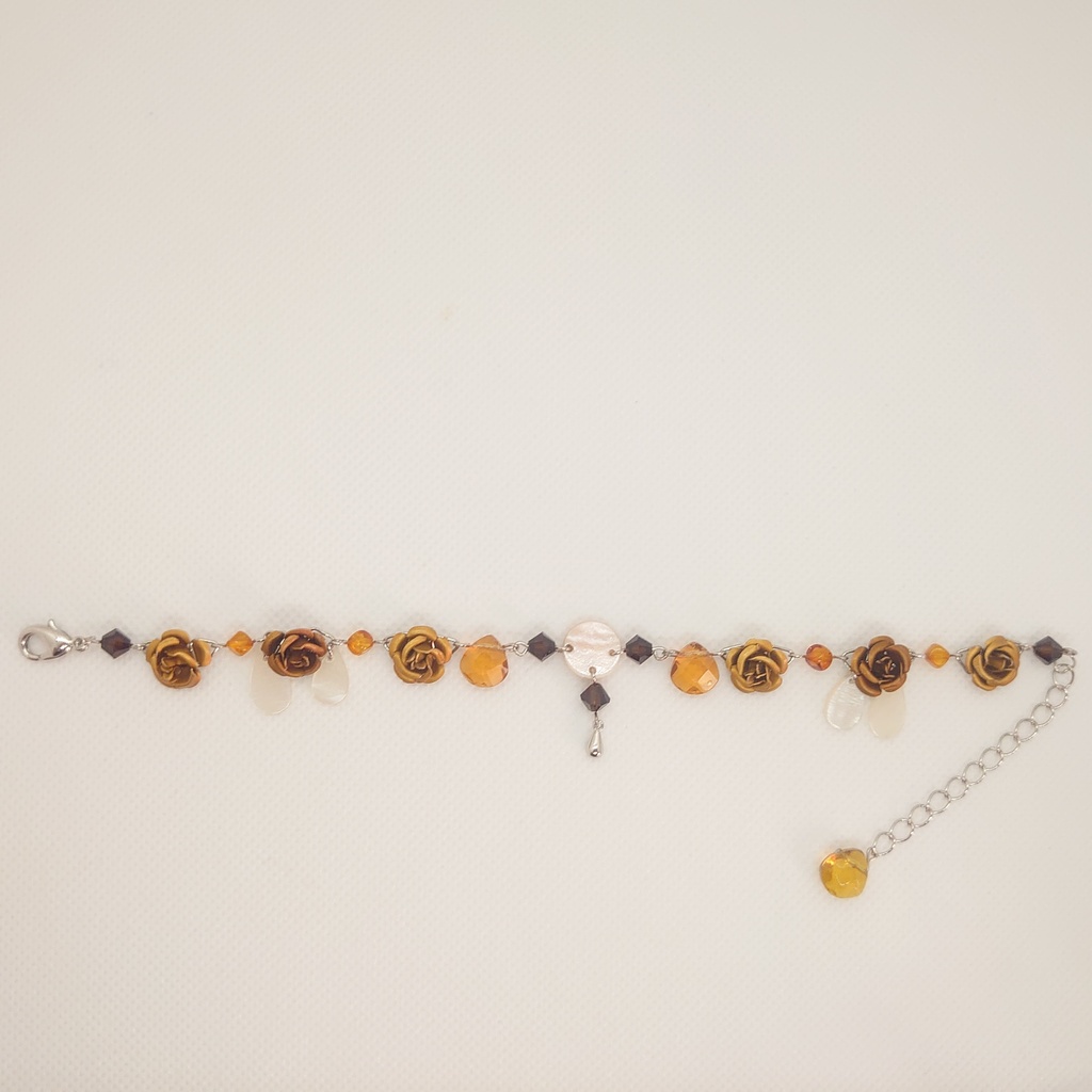 シェル・ローズブレスレット