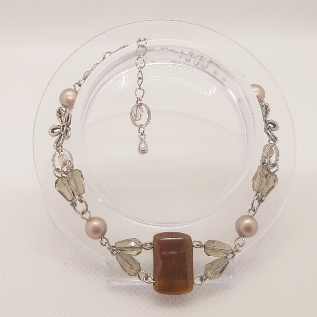 スワロフスキーパールブレスレット