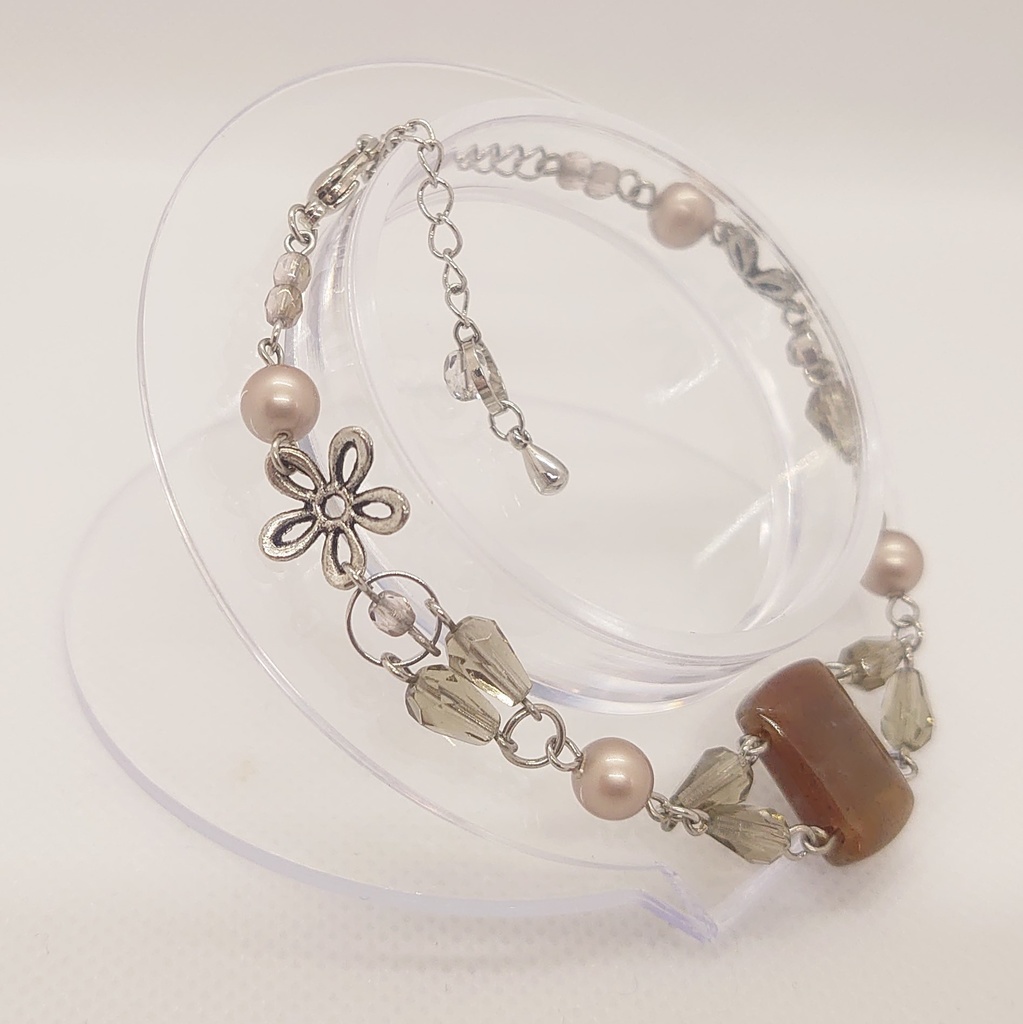 スワロフスキーパールブレスレット