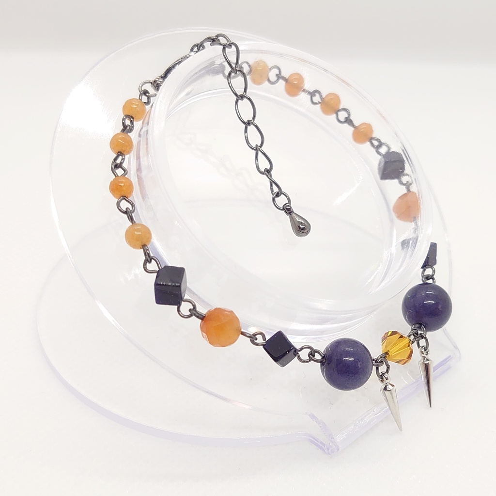 アゲート・アベンチュリンブレスレット