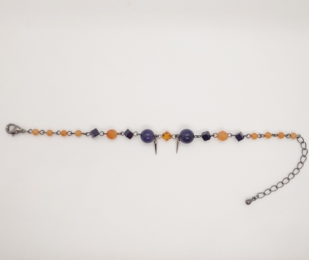 アゲート・アベンチュリンブレスレット