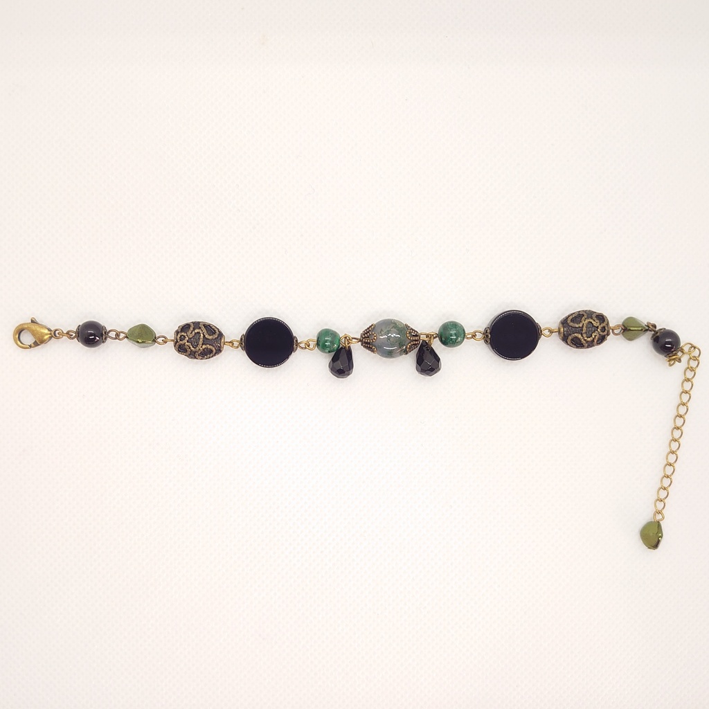 オニキス・マラカイトブレスレット