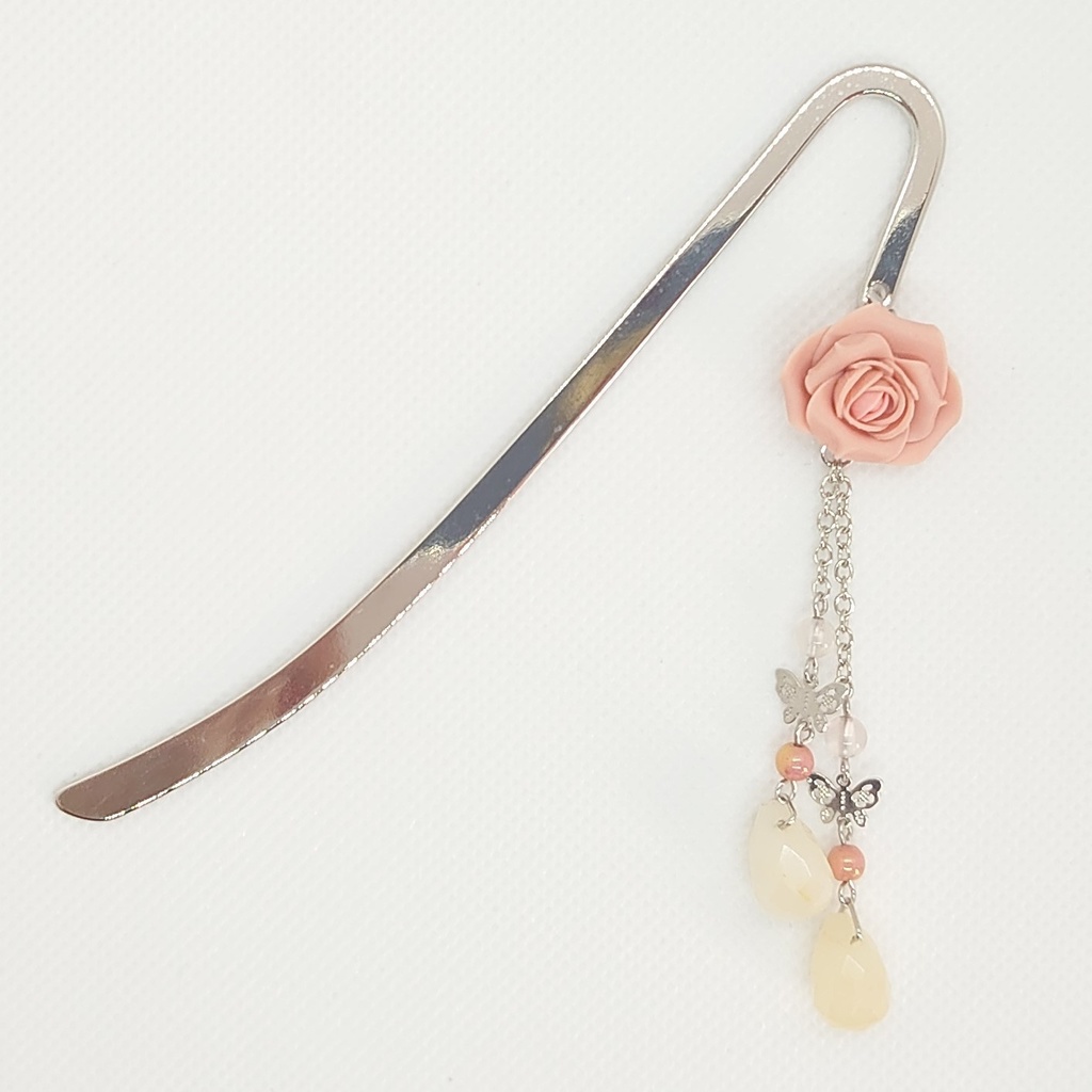 薔薇・蝶ブックマーカー