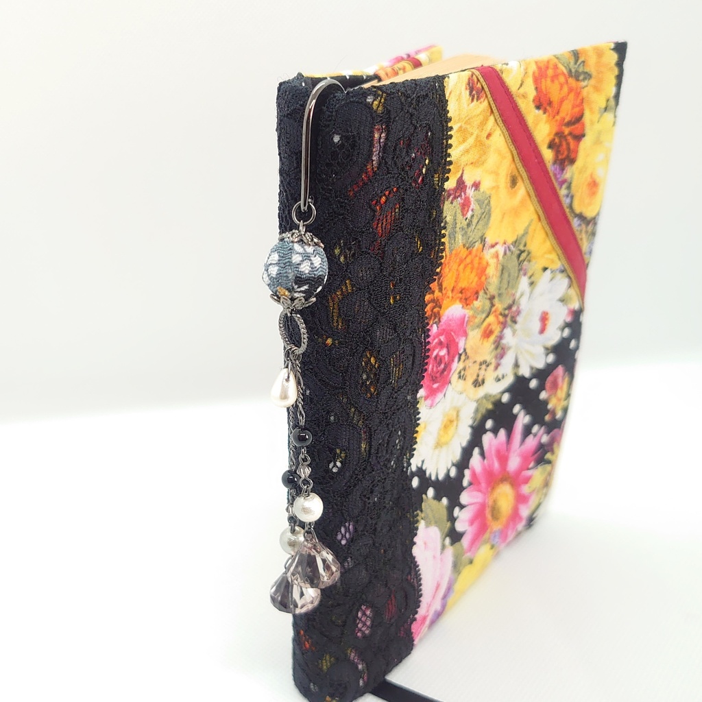 オニキス・コットンパールブックマーカー