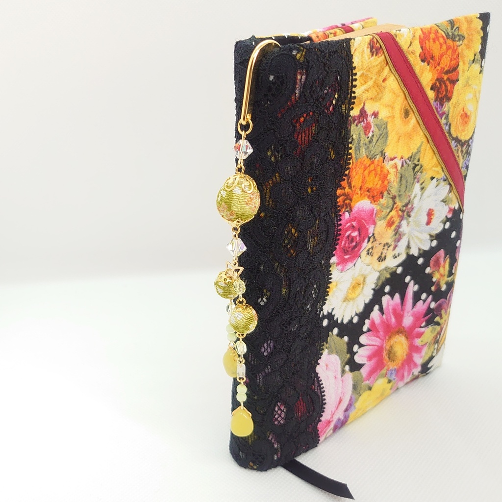 アップルグリーンブックマーカー