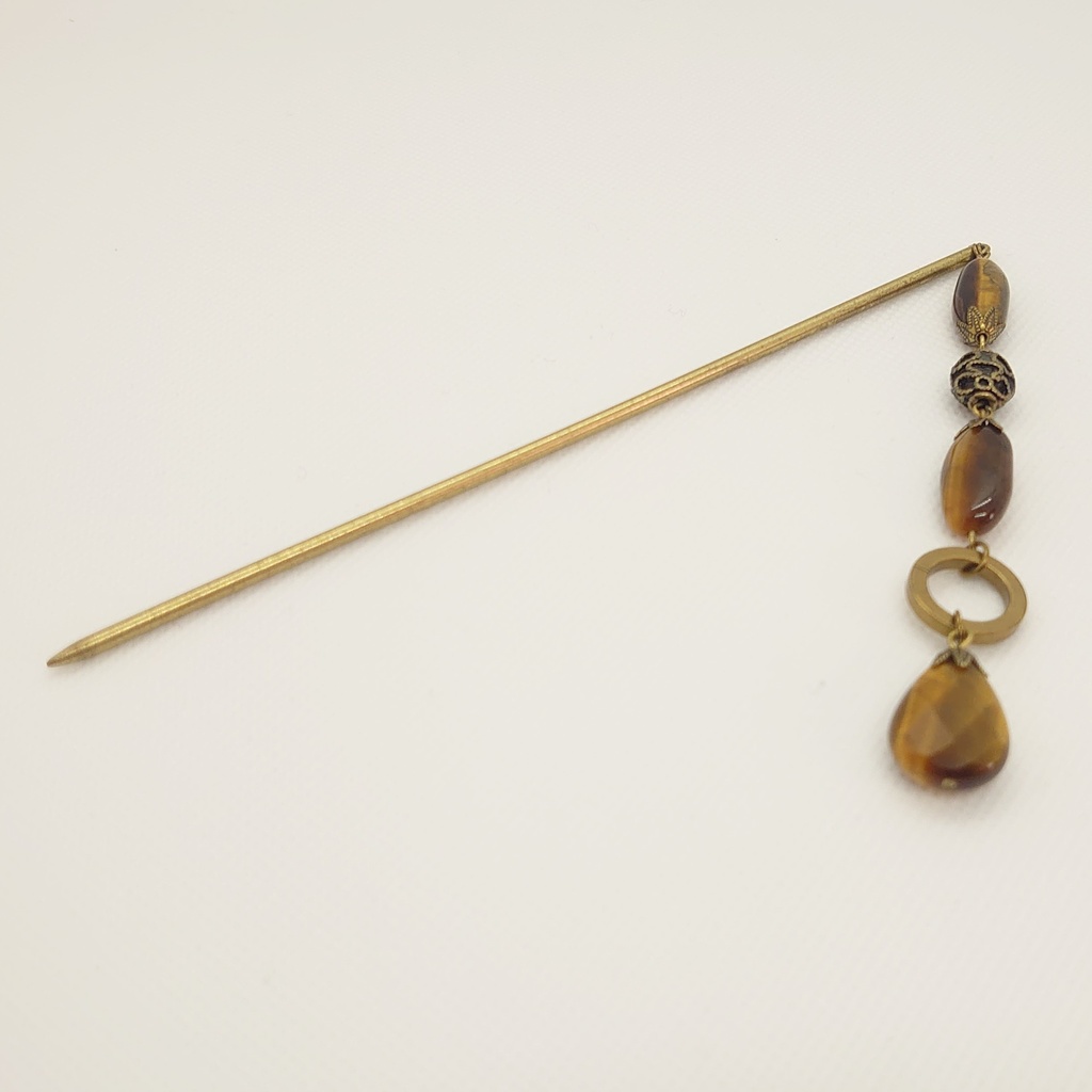 タイガーアイかんざし