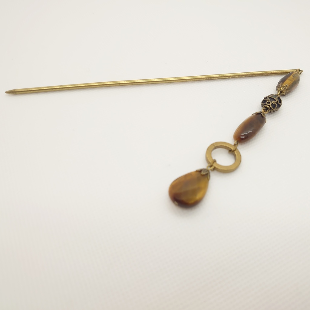 タイガーアイかんざし