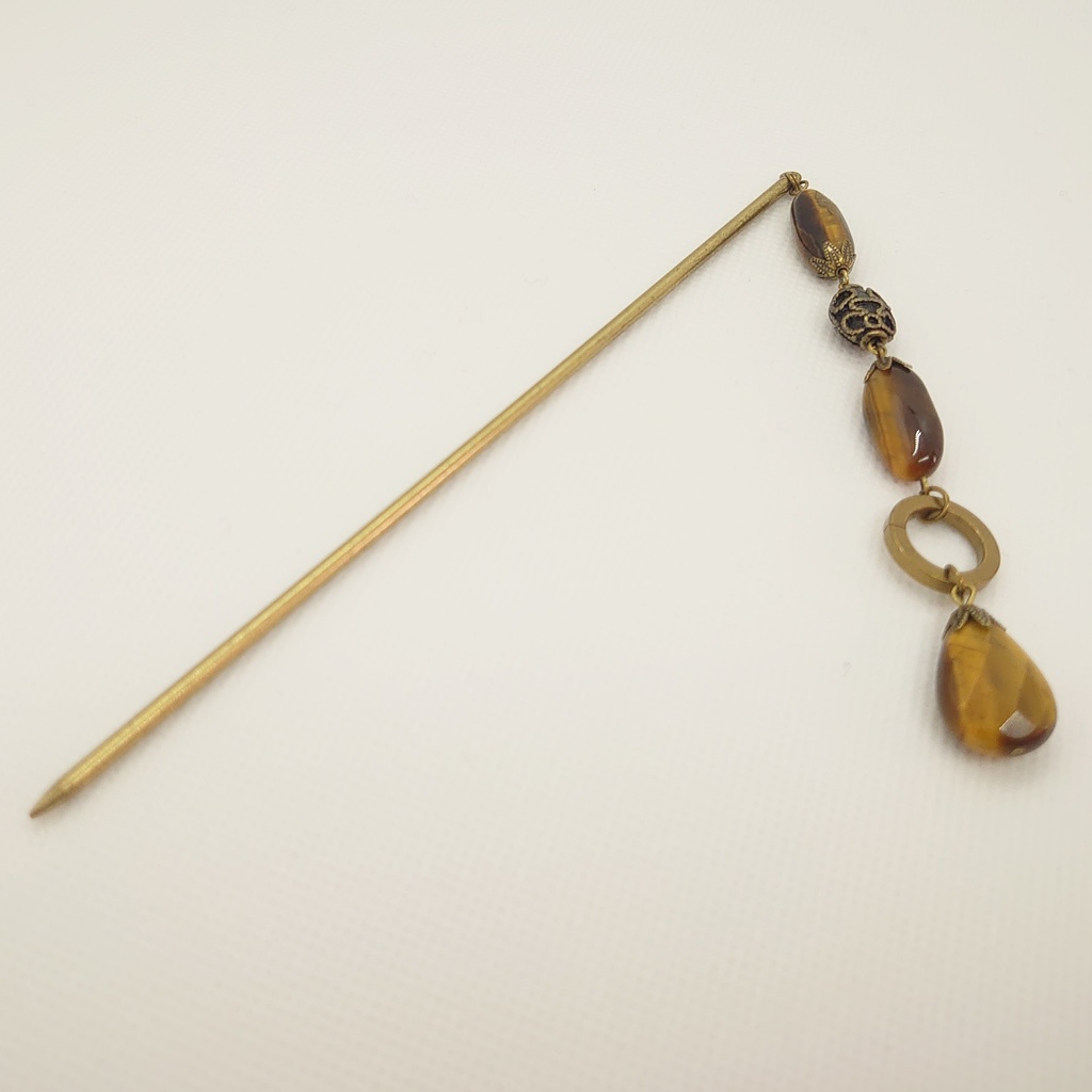 タイガーアイかんざし