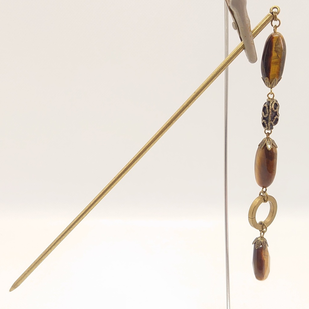 タイガーアイかんざし