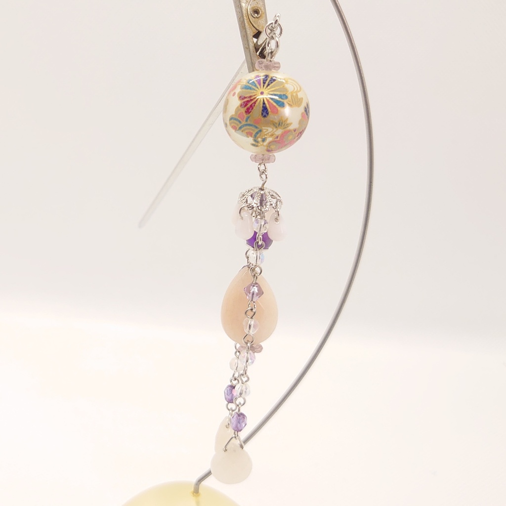 アメシスト・アベンチュリンかんざし