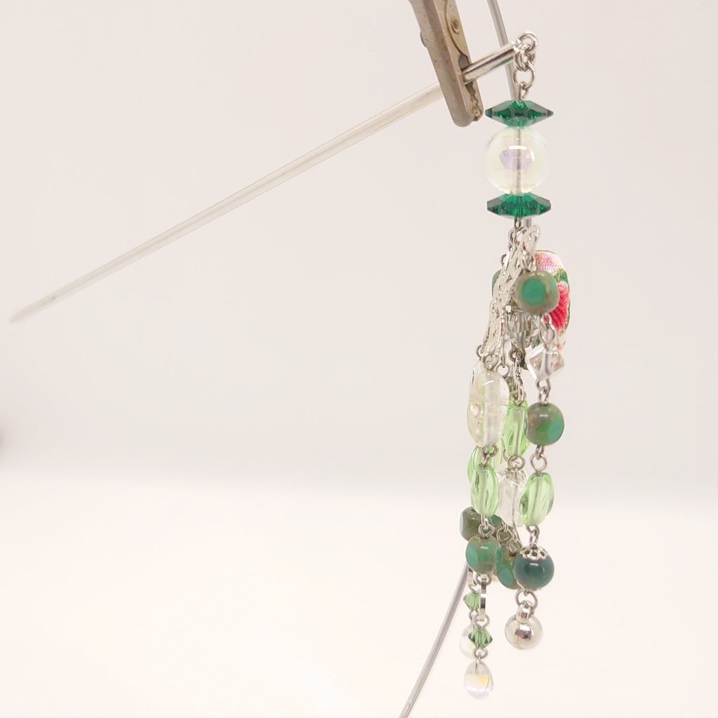 クリスタル・アクアオーラかんざし