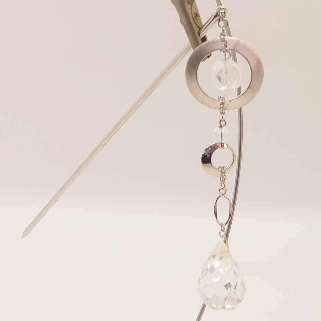 クリスタルかんざし