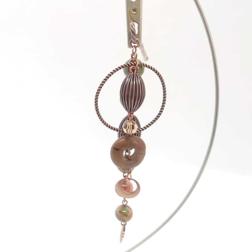 ユナカイト・ジャスパーかんざし