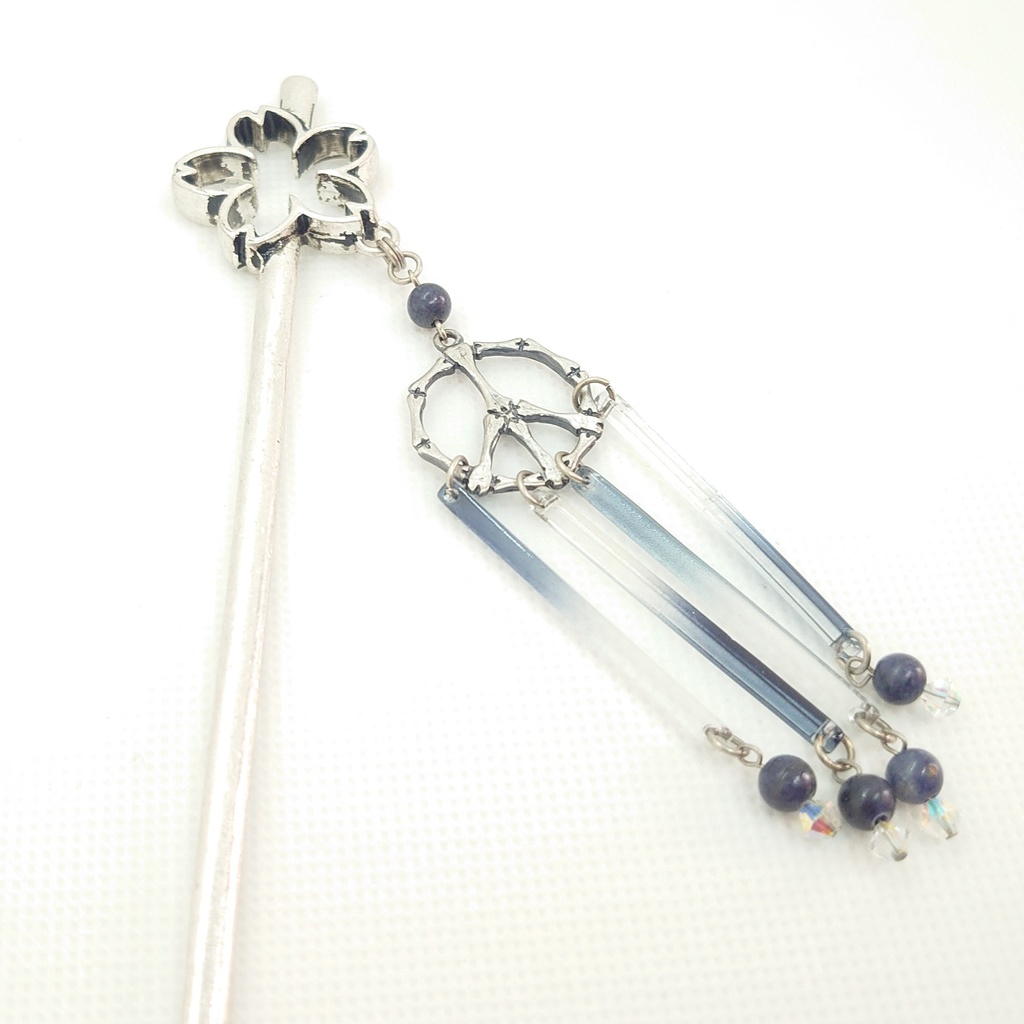 サファイア桜かんざし