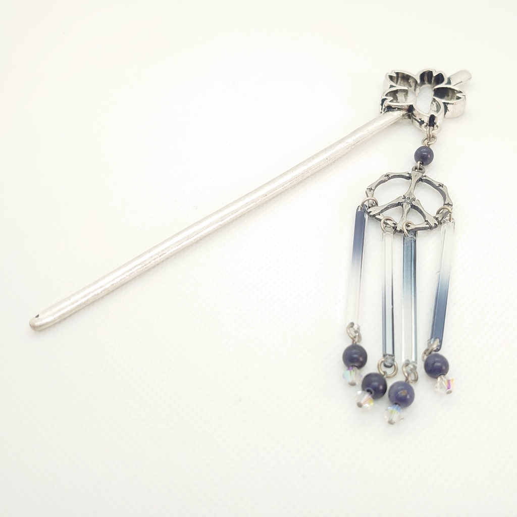 サファイア桜かんざし