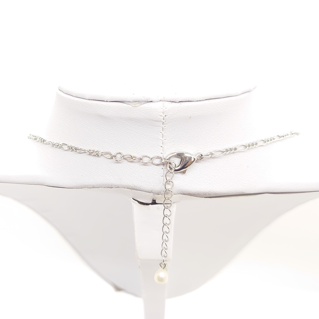 淡水パール3連ネックレス