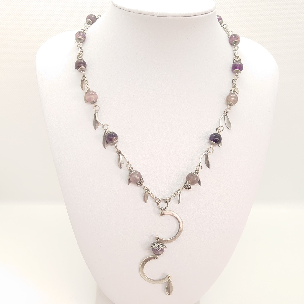 フローライトネックレス