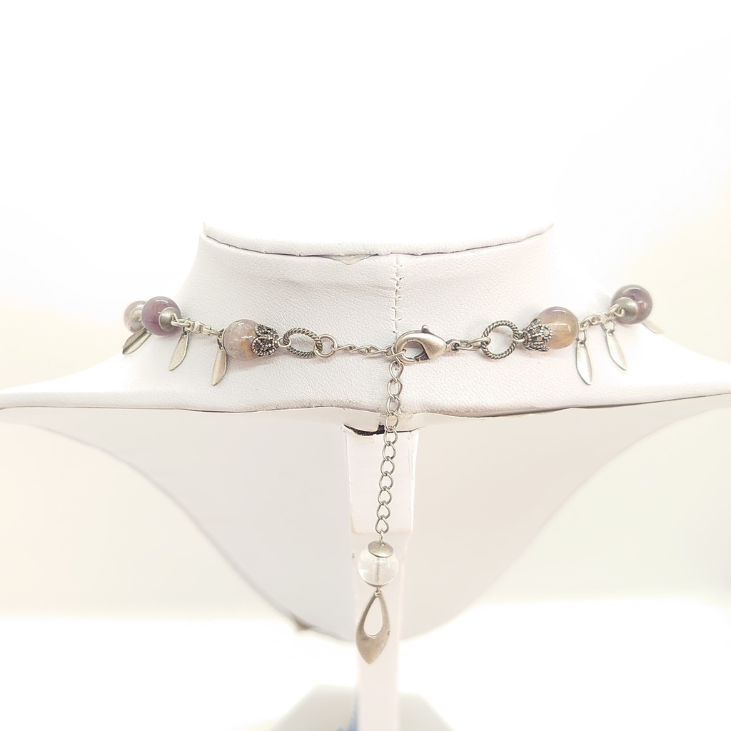 フローライトネックレス