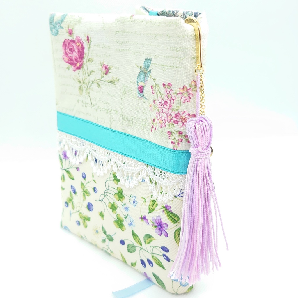 アメシスト・ラヴェンダーパープルタッセルブックマーカー