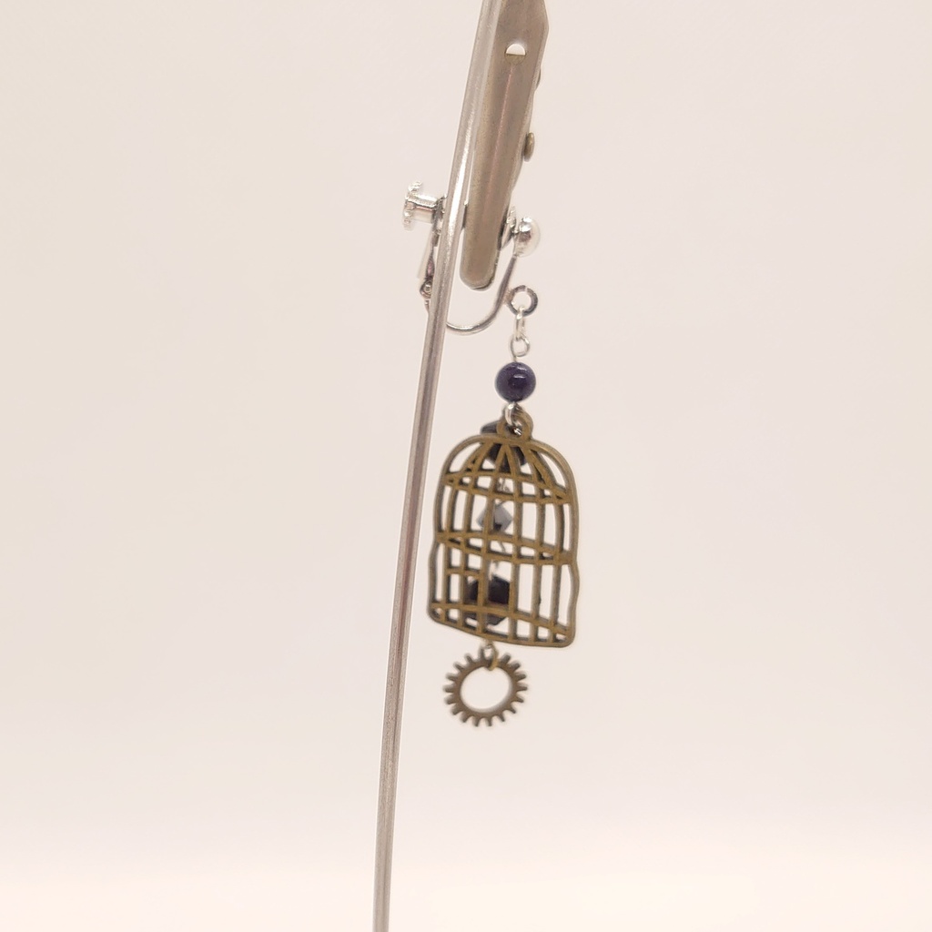 文アル・内田百閒イメージイヤリング